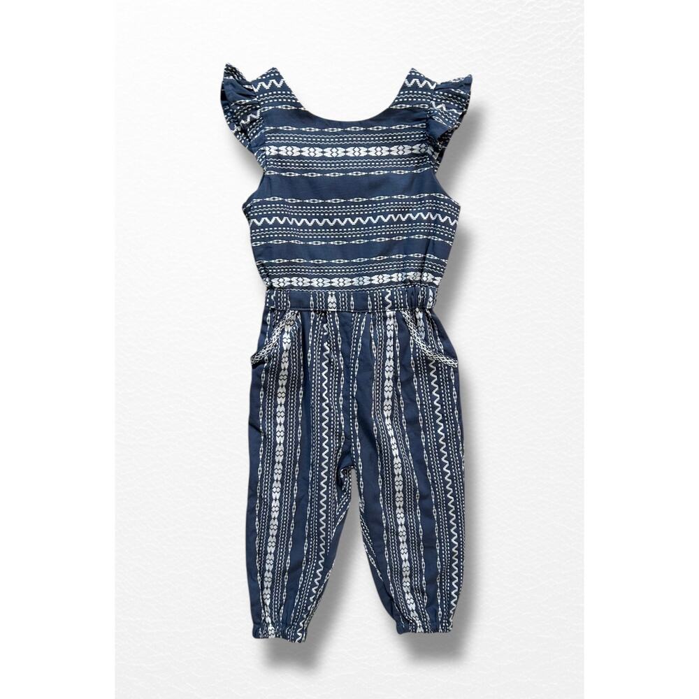 NWT Tommy Bahama Jacquard Jumpsuit, Size 2T - Picture 6 of 10